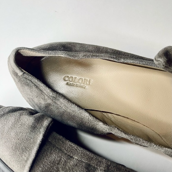 COLORI “Made in Italy” Suede Flats - Picture 12 of 13